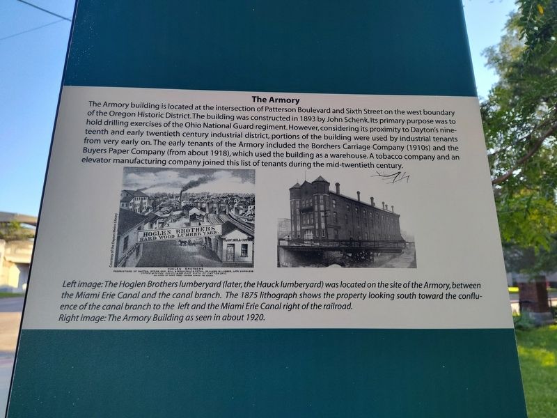 The Armory Marker image. Click for full size.