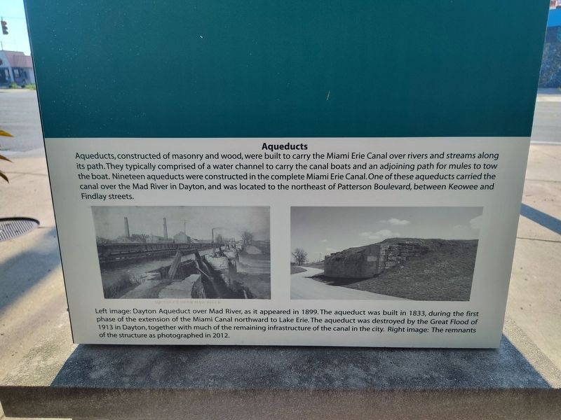 Aqueducts Marker. Click for full size. Aqueducts Marker image. Click for full size.