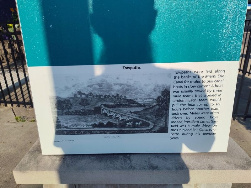 Towpaths Marker image. Click for full size.