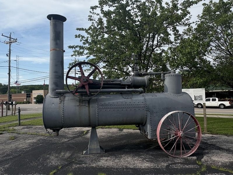 Farquhar Portable Steam Engine and Boiler image. Click for full size.