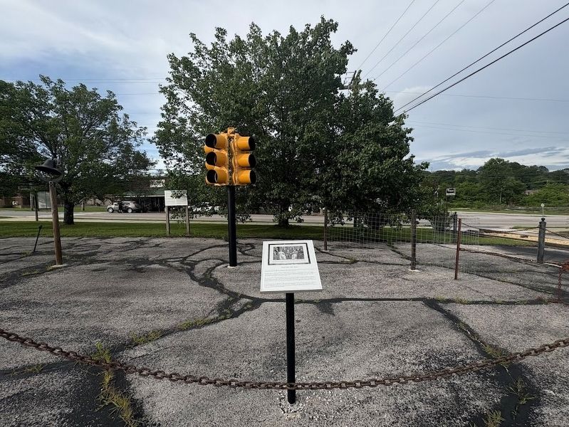 Shook School Traffic Control Marker image. Click for full size.