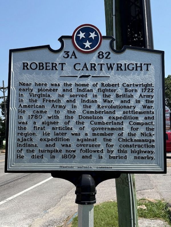 Robert Cartwright Marker. Click for full size. Robert Cartwright Marker image. Click for full size.