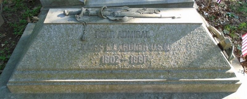 Rear Admiral James L. Lardner U.S.N. Marker. Click for full size. Rear Admiral James L. Lardner U.S.N. Marker image. Click for full size.