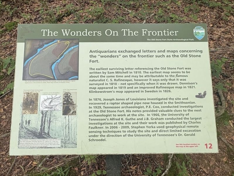 The Wonders on the Frontier Marker. Click for full size. The Wonders on the Frontier Marker image. Click for full size.