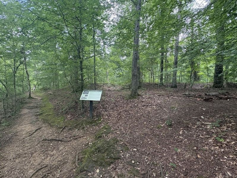 The Long Back Wall Marker. Click for full size. The Long Back Wall Marker image. Click for full size.