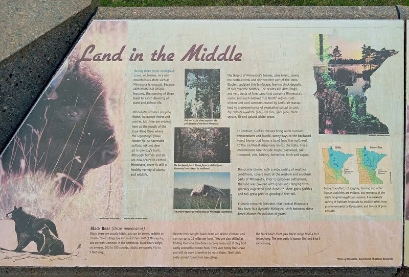 Land in the Middle Marker. Click for full size. Land in the Middle Marker image. Click for full size.