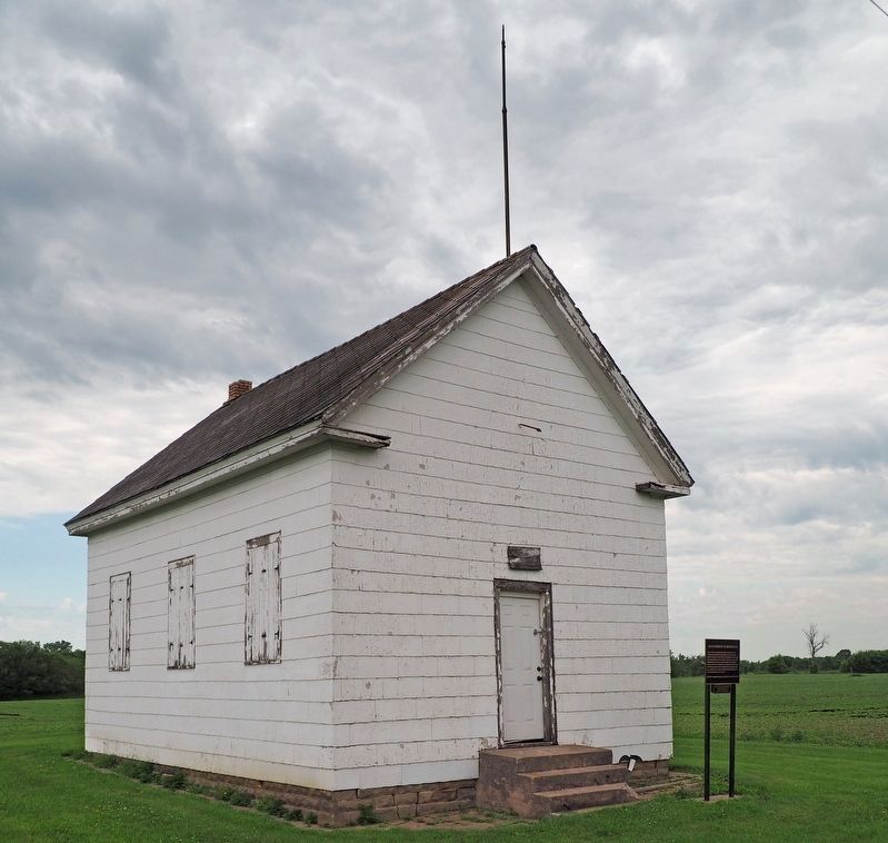 Dahlheimers in Minnesota Marker (right) and the old Dayton Town Hall. Click for full size. Dahlheimers in Minnesota Marker (right) and the old Dayton Town Hall image. Click for full size.