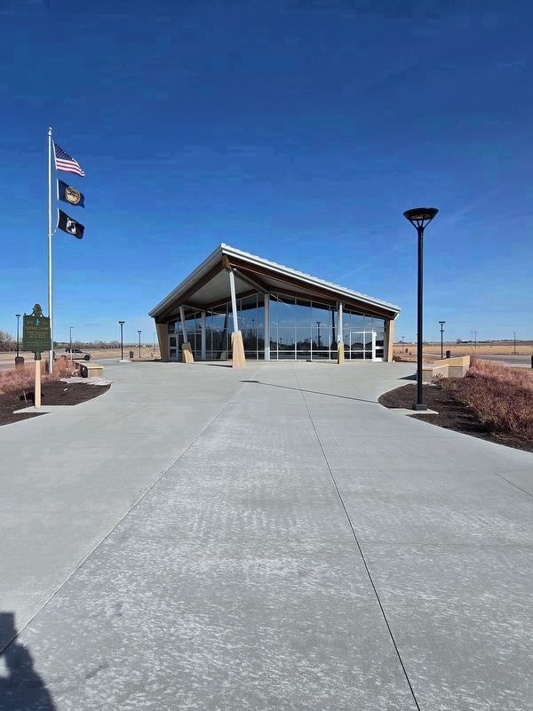The Purple Heart Marker can be found at this rest area. Click for full size. The Purple Heart Marker can be found at this rest area image. Click for full size.