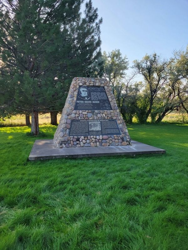 Peter Skene Ogden Marker image. Click for full size.