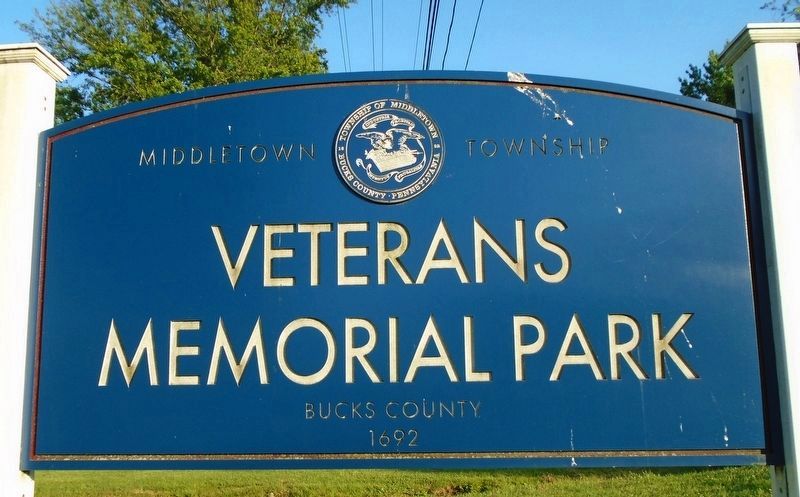 Middletown Veterans Memorial Park Sign. Click for full size. Middletown Veterans Memorial Park Sign image. Click for full size.