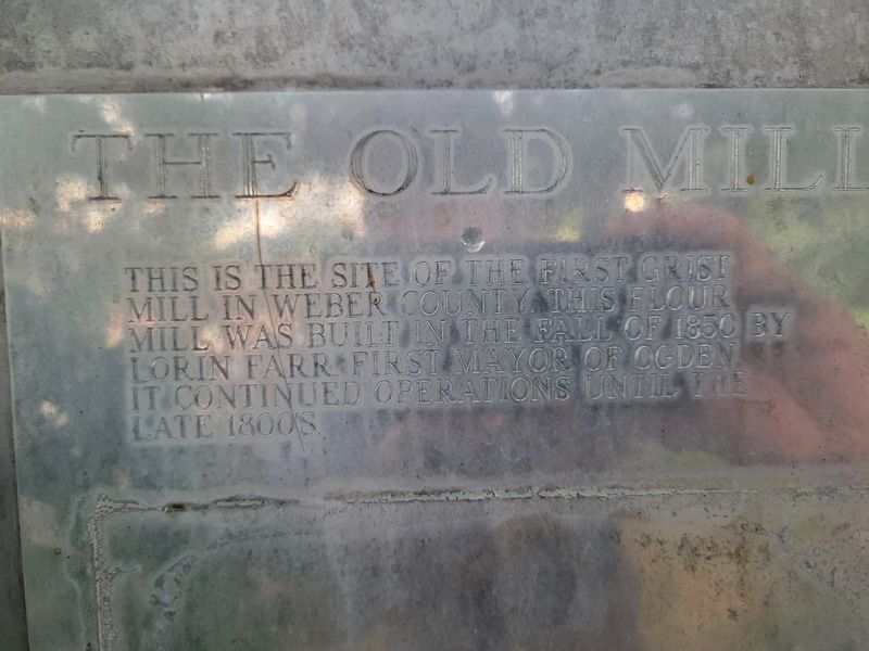 The Old Mill Marker. Click for full size. The Old Mill Marker image. Click for full size.
