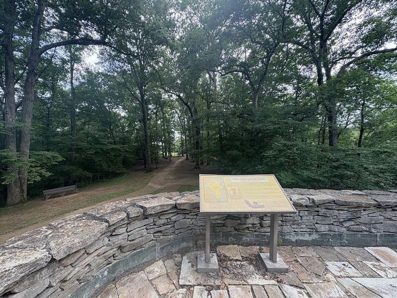 The Old Stone Fort Marker. Click for full size. The Old Stone Fort Marker image. Click for full size.