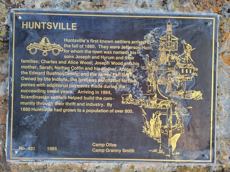 Huntsville Marker. Click for full size. Huntsville Marker image. Click for full size.