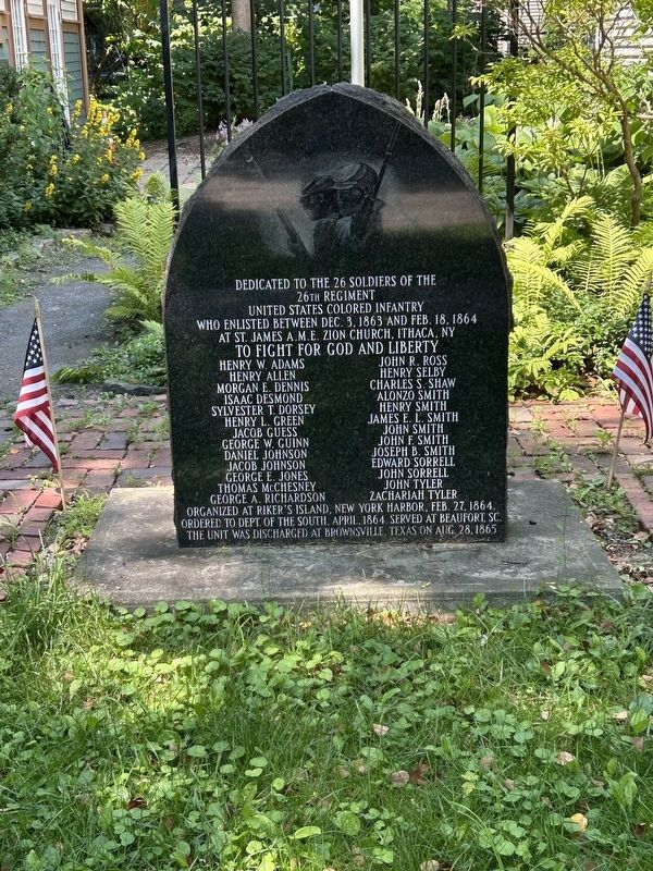 26th Regiment Marker. Click for full size. 26th Regiment Marker image. Click for full size.
