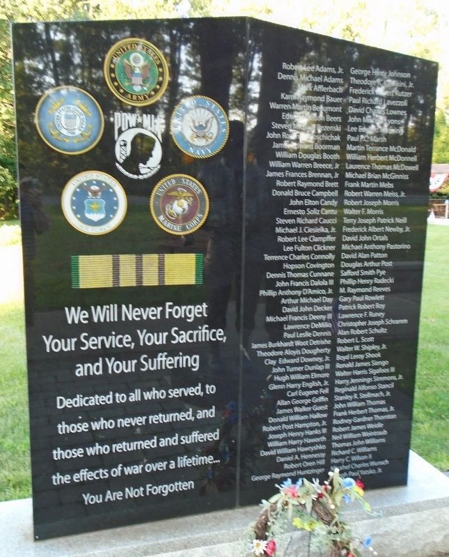 Lower Bucks County Vietnam Veterans Memorial. Click for full size. Lower Bucks County Vietnam Veterans Memorial image. Click for full size.