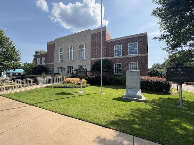 Oconee County War Memorial. Click for full size. Oconee County War Memorial image. Click for full size.