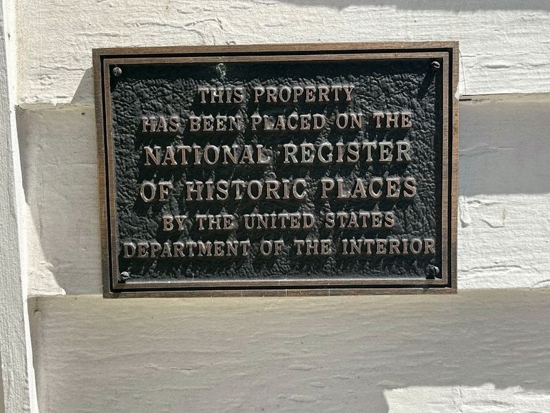 William Daniell House Marker. Click for full size. William Daniell House Marker image. Click for full size.