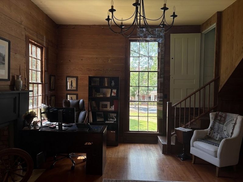 A photograph of the interior of one room of William Daniell House. Click for full size. A photograph of the interior of one room of William Daniell House image. Click for full size.