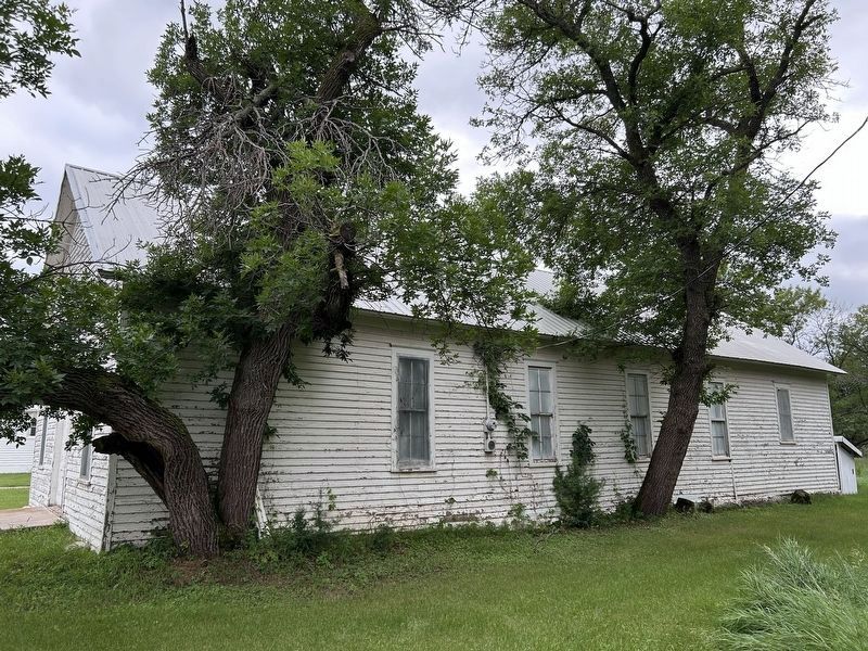 Esmond Township Hall image. Click for full size.