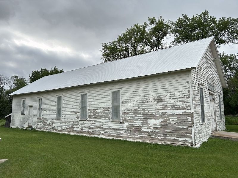 Esmond Township Hall image. Click for full size.