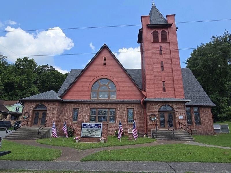 Full view of Erin United Methodist Church.. Click for full size. Full view of Erin United Methodist Church. image. Click for full size.