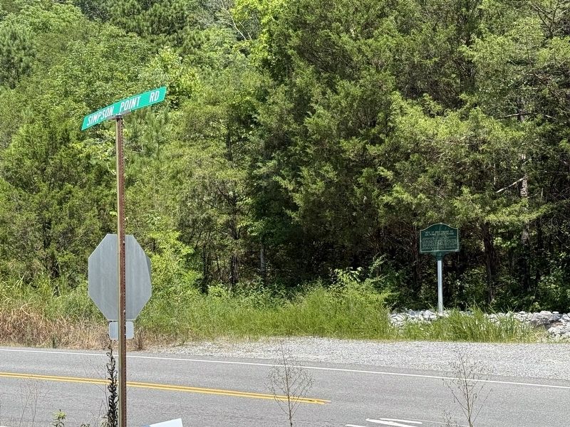 Site of 1954 Crash of Air Force Cargo Plane Marker. Click for full size. Site of 1954 Crash of Air Force Cargo Plane Marker image. Click for full size.