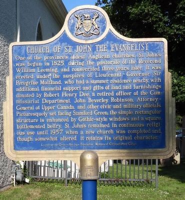 Church of St. John the Evangelist - Marker image. Click for full size.