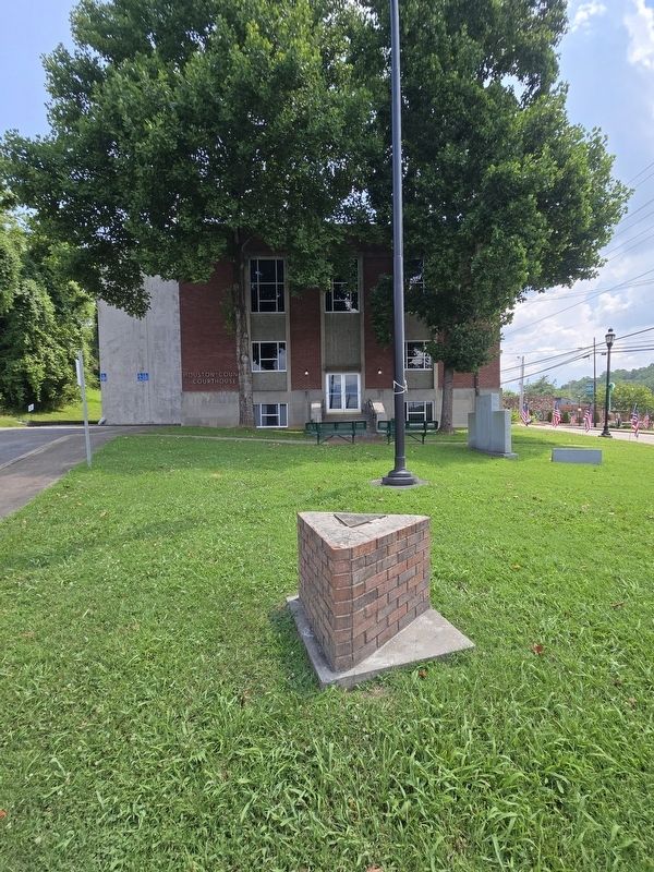 Houston County Time Capsule. County Courthouse is in the background image. Click for full size.