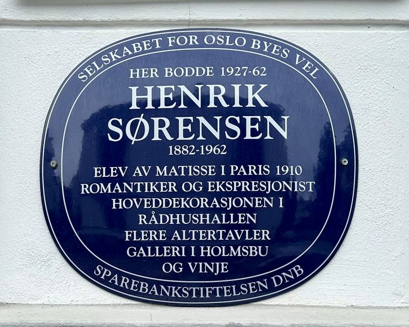 Henrik Sørensen Marker. Click for full size. Henrik Sørensen Marker image. Click for full size.