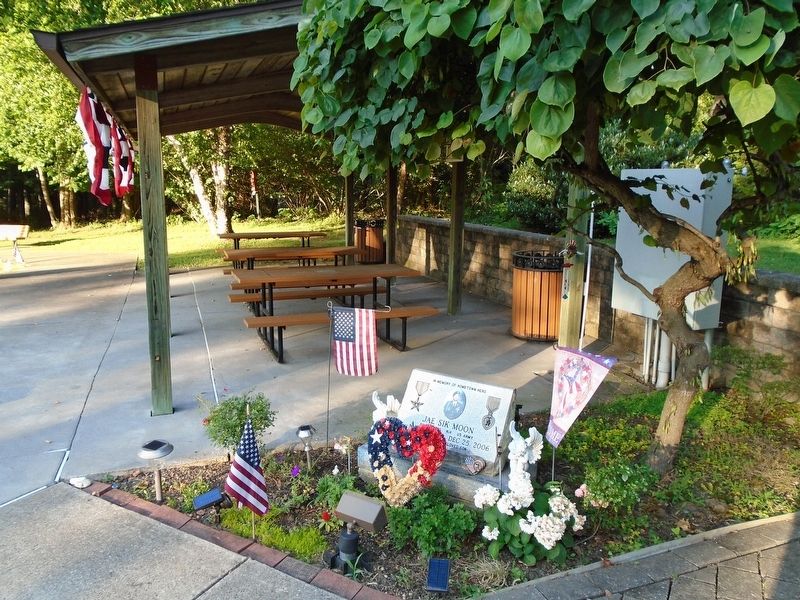 SSgt Jae Sik Moon Memorial. Click for full size. SSgt Jae Sik Moon Memorial image. Click for full size.