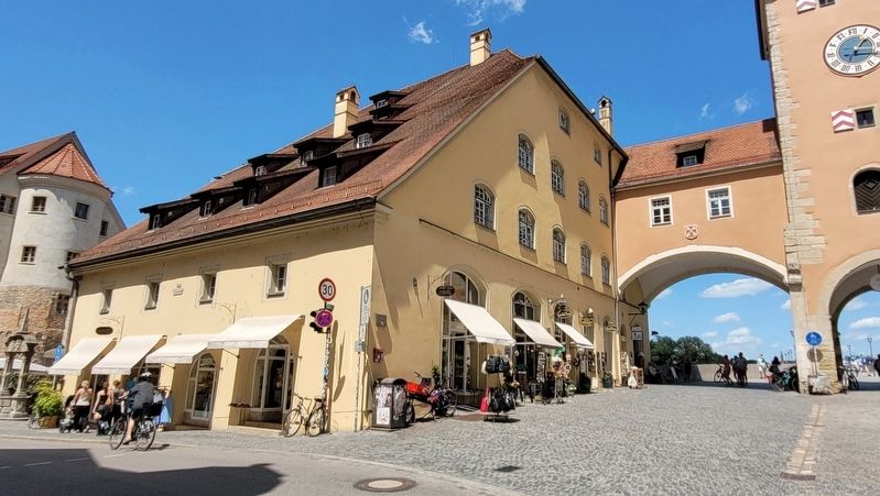 The view of the Amberg Storehouse from across the street. Click for full size. The view of the Amberg Storehouse from across the street image. Click for full size.