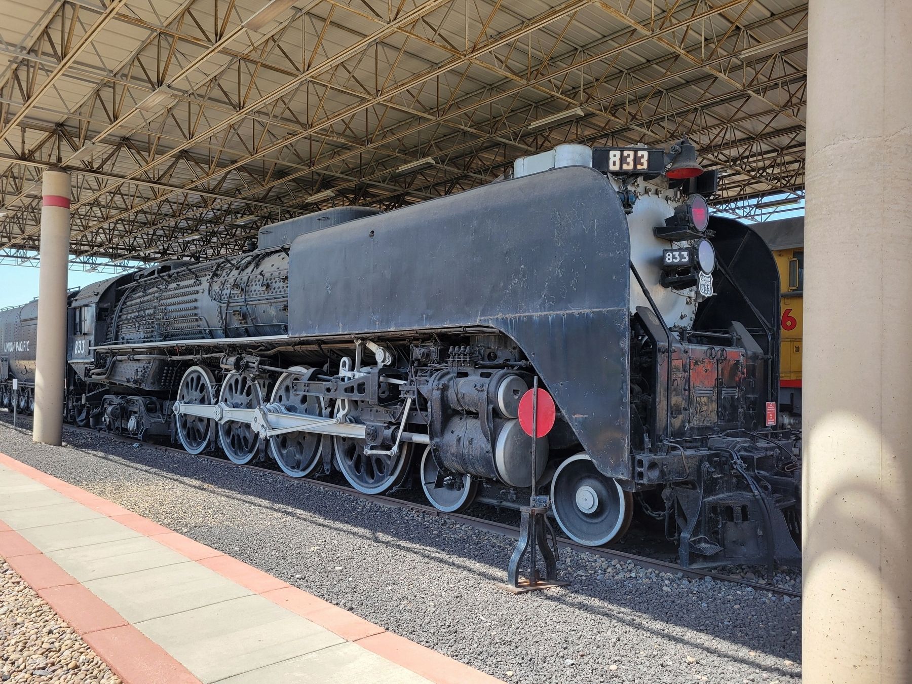 Union Pacific Steam Locomotive image. Click for full size.