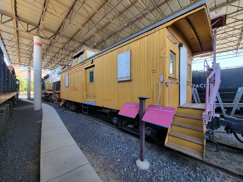 Union Pacific Caboose #25766 Marker image. Click for full size.