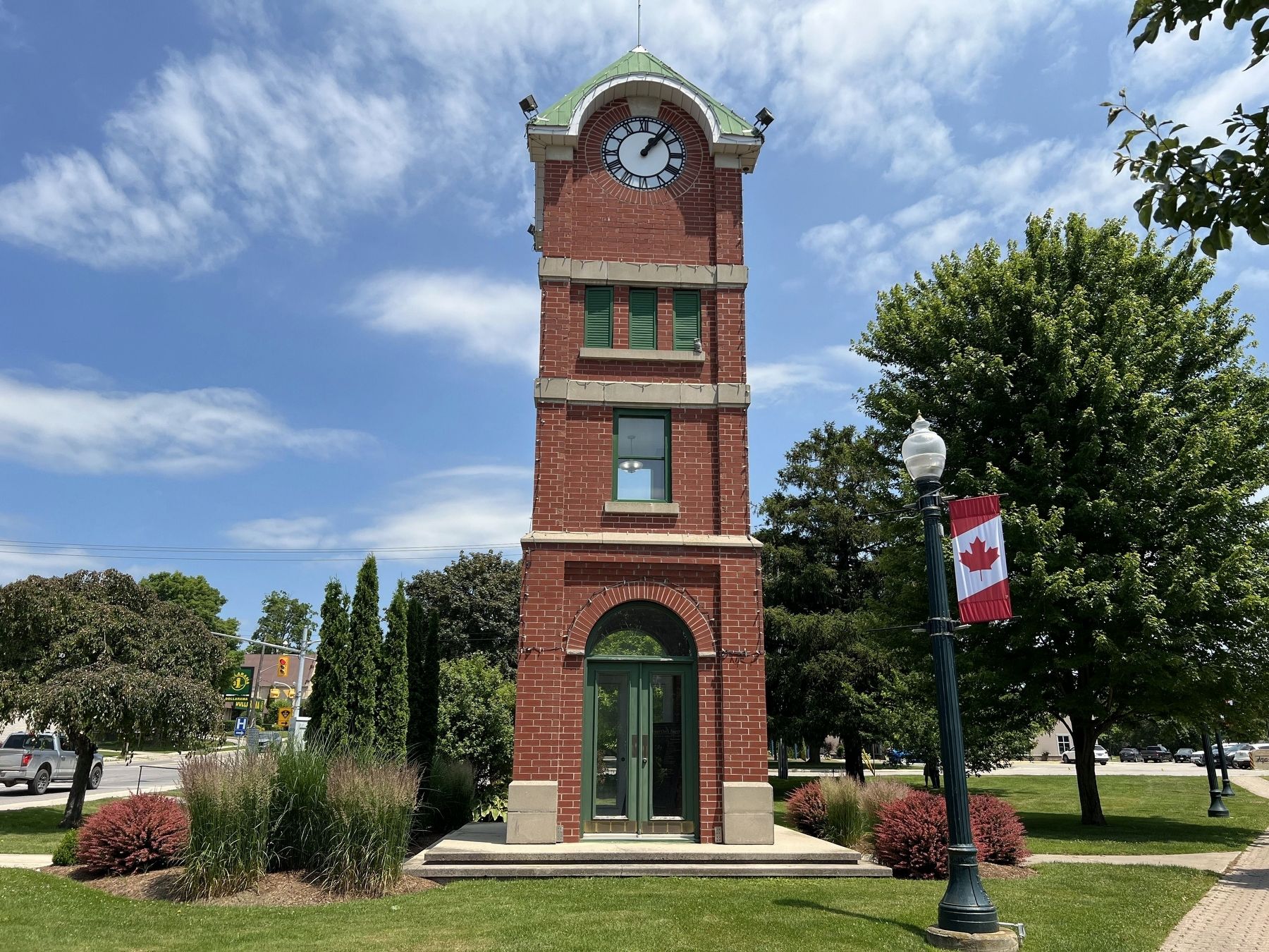 Listowel Post Office Tower replica in 2025. Click for full size. Listowel Post Office Tower replica in 2025 image. Click for full size.