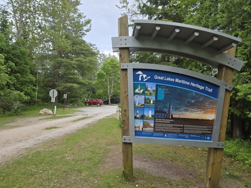 Get Into Your Sanctuary / Thunder Bay National Marine Sanctuary Marker. Click for full size. Get Into Your Sanctuary / Thunder Bay National Marine Sanctuary Marker image. Click for full size.