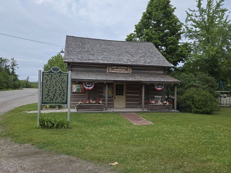 John Kauffman / John Kauffman House and Marker. Click for full size. John Kauffman / John Kauffman House and Marker image. Click for full size.