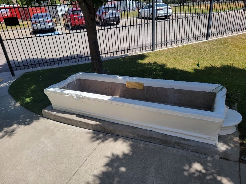Horse Watering Trough Marker. Click for full size. Horse Watering Trough Marker image. Click for full size.