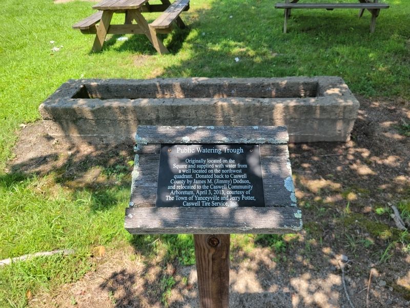 Public Watering Trough Marker. Click for full size. Public Watering Trough Marker image. Click for full size.