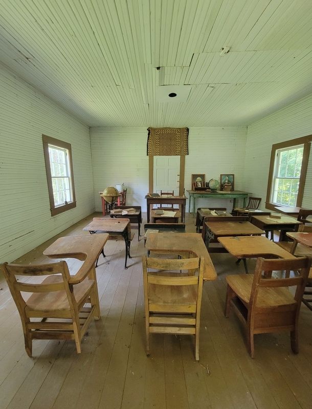 Old Poteat School interior. Click for full size. Old Poteat School interior image. Click for full size.