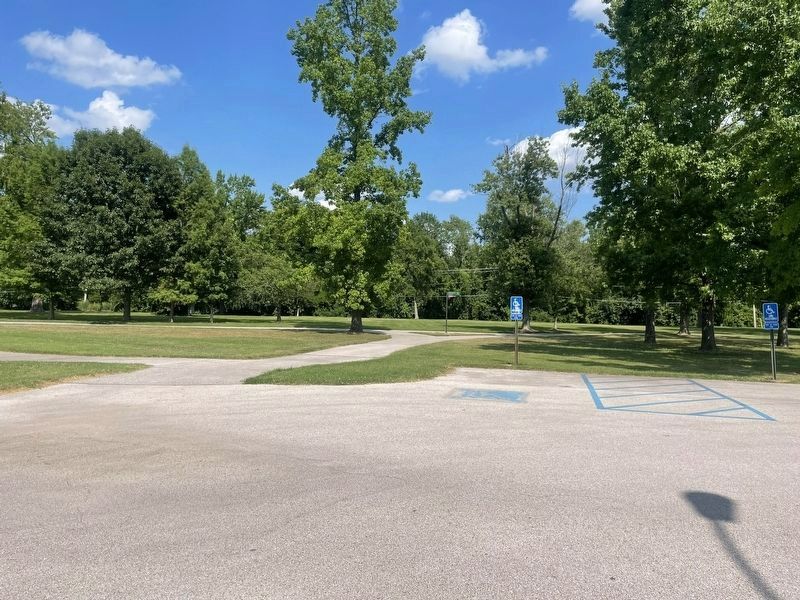 Meramec River Greenway - Fenton City Park Marker MISSING!. Click for full size. Meramec River Greenway - Fenton City Park Marker MISSING! image. Click for full size.