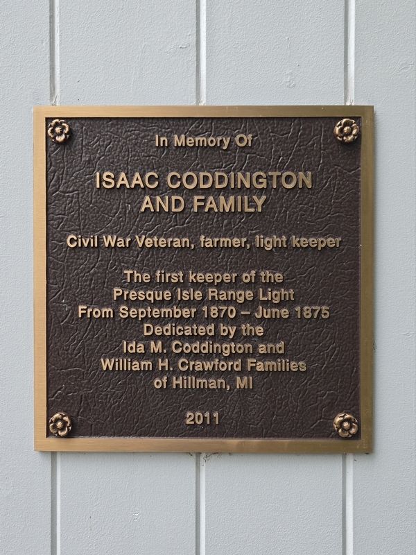 In Memory of Isaac Coddington and Family Marker. Click for full size. In Memory of Isaac Coddington and Family Marker image. Click for full size.