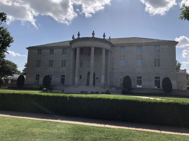 Beta Theta Pi Fraternity House, The University of Oklahoma Marker image. Click for full size.