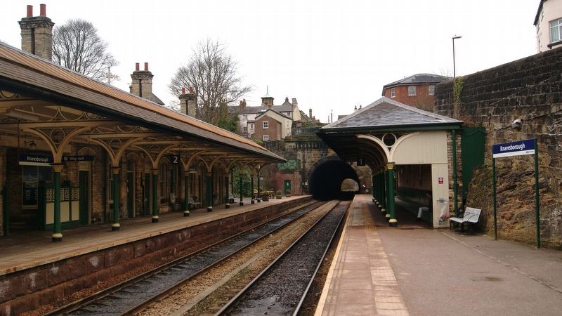 Knaresborough Station. Click for full size. Knaresborough Station image. Click for full size.