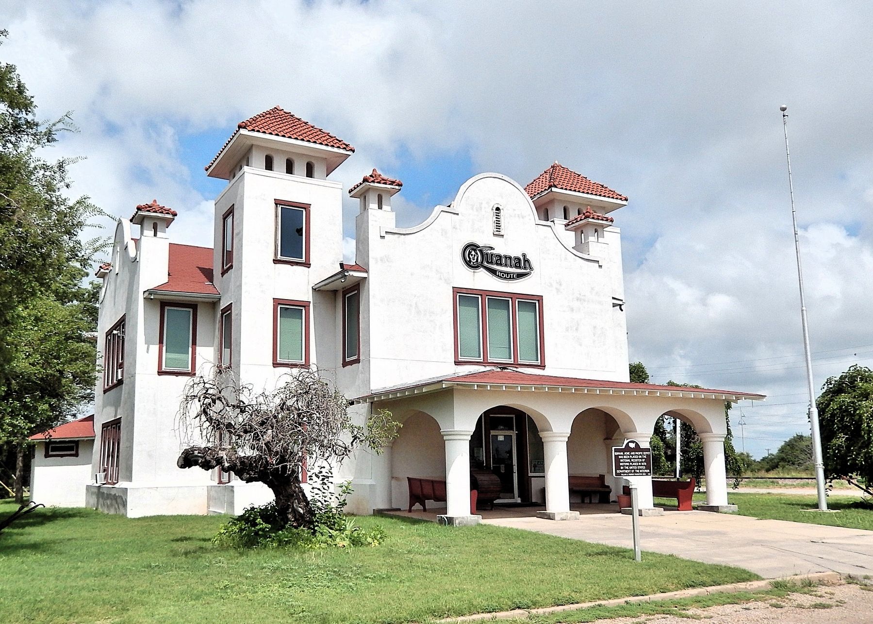 Quanah, Acme and Pacific Depot (1909)<br>102 Mercer Street. Click for full size. Quanah, Acme and Pacific Depot (1909)<br>102 Mercer Street image. Click for full size.