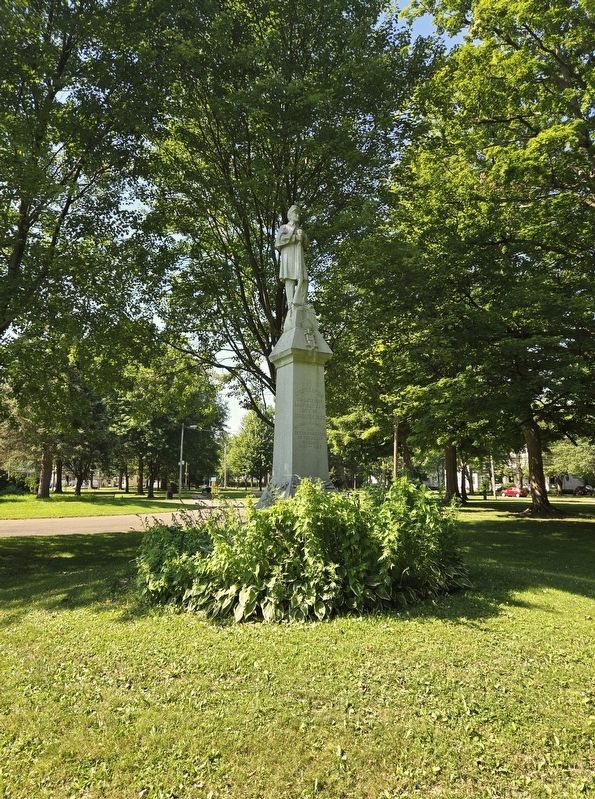 Dunkirk Civil War Memorial image. Click for full size.