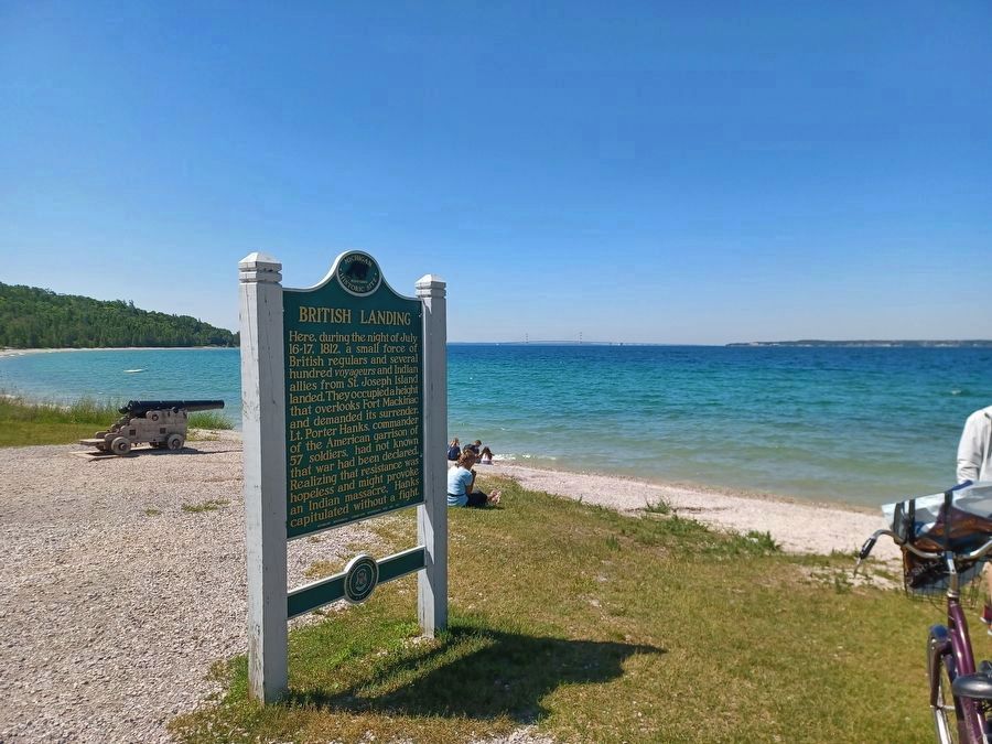 British Landing Marker image. Click for full size.