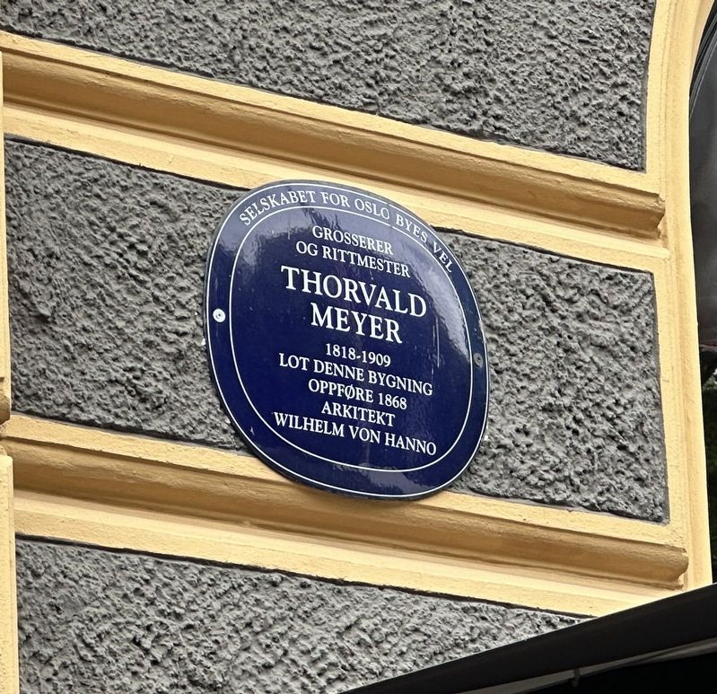Thorvald Meyer Marker image. Click for full size.
