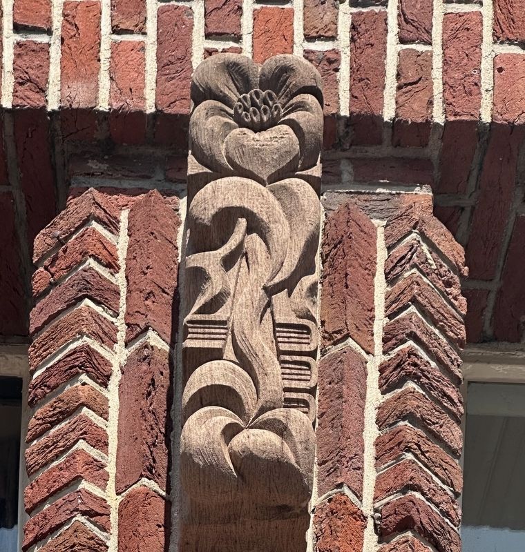 Decorative relief on building. Click for full size. Decorative relief on building image. Click for full size.