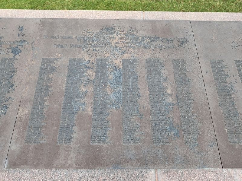 World War I Honor Roll Marker image. Click for full size.