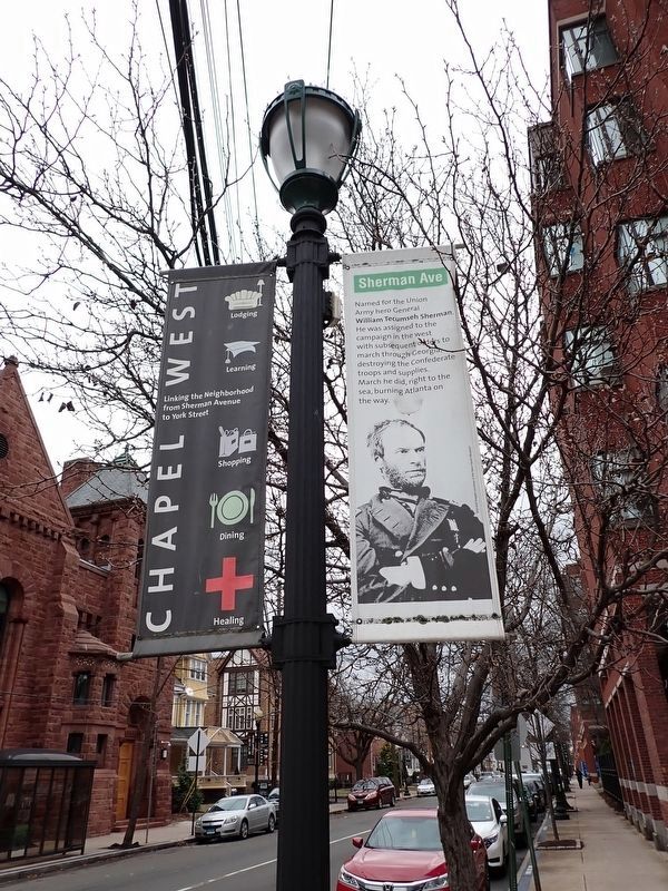 Sherman Ave Marker image. Click for full size.
